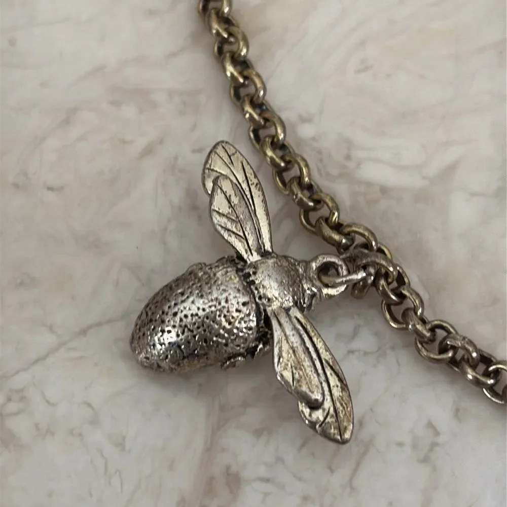 The Giving Keys Bee “Love” Vintage Key 36” Rolo Chain - Picture 6 of 8